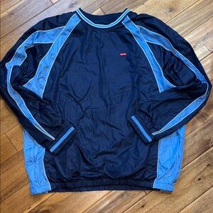 Supreme Dark Blue and Sky Blue Pullover